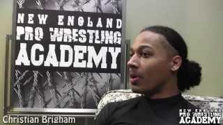 New England Pro Wrestling Academy Student Spotlight  Christian Bringham [upl. by Akcinahs]