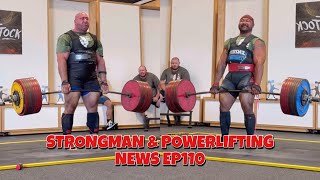 Arnold Strongman Classic  Hafthor Bjornsson  Mitchell Hooper  Strongman amp Powerlifting News ep110 [upl. by Koloski733]