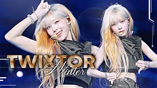 TWIXTOR CLIPS 4K WINTER FANCAM quotARMAGEDDONquot 240602 AESPA KWAVE [upl. by Nalloh]