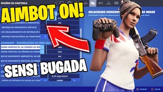 COMO DEIXAR SUA ASSISTÊNCIA DE MIRA EM 400 O VERDADEIRO AIMBOT  Fortnite Dicas [upl. by Eenahs823]