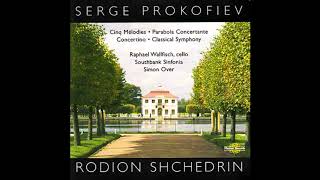 Shchedrin Rodion  Parabola concertante per violoncello solo orchestra darchi e timpani  2001 [upl. by Jabon]