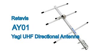 How to install the Ailunce AY01 Yagi Antenna [upl. by Aneahs]