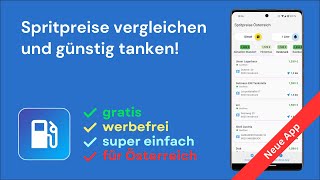 Spritpreise vergleichen und immer günstig Tanken [upl. by Stamata]