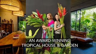 What an AWARDWINNING Tropical HOME amp GARDEN looks like  Landscaping ideas with easy plants [upl. by Frey551]