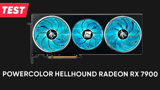 Grafikkarte PowerColor Hellhound Radeon RX 7900 GRE OC  Test  Deutsch [upl. by Bihas]