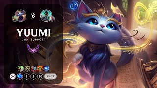 Yuumi Support vs Karma  KR Master Patch 143 [upl. by Anaxor463]