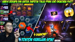 HABIS BERAPA DIAMOND UNTUK DAPETIN TINJU FFWS EVO DRACHEN TERBARU TRIK HOKI SPIN 9DM BOOYAH PASS [upl. by Avle]