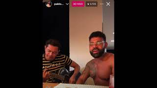 Zezé di Camargo e Luciano  Será que foi saudade  Intérprete Pablo do Arrocha Live Instagram 4324 [upl. by Draw]