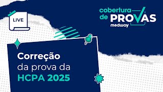 Live de Correção  Prova de Residência Médica do HCPA  Cobertura de Provas Medway [upl. by Abad]