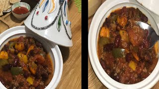 Recette chili à ma façon facile Chili Recipe شيلي طريقتي الخاصة سهل [upl. by Rammaj]