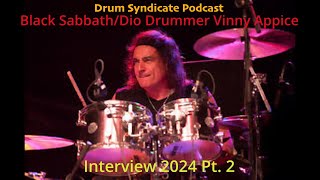 Black SabbathDio drummer Vinny Appice Interview Pt 2 [upl. by Lavona257]