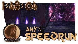 Conan Exiles  Any Speedrun  14804 [upl. by Arinay399]