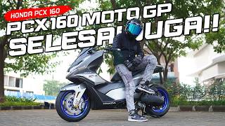 SELESAI JUGA PCX 160 GP  Modifikasi Honda PCX 160 [upl. by Hyacinthie392]