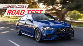 2022 MercedesBenz C300  MotorWeek Road Test [upl. by Ayrad]