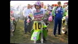 1991 British 500 Motocross Championship rd 8 Foxhill [upl. by Cirdek]