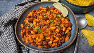 Easy Five Bean Chilli [upl. by Weisburgh455]