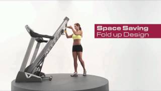 Spirit XT Treadmill Fold Up Design  Fitness Direct [upl. by Reteip16]