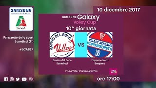 Scandicci  Bergamo  Highlights  10 Giornata  Samsung Galaxy Volley Cup 201718 [upl. by Aika]