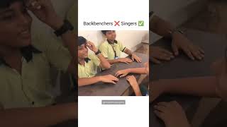 This backbenchers slayed this song 👀🥰😳☺️😍🤭😝😉yeh tune kya kiya viralshort shortvideo singer reel [upl. by Delsman]