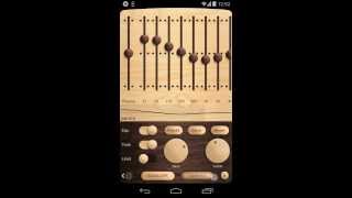 Poweramp Wooden Skin [upl. by Rayford]