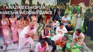 Amazing Ethiopian habesha wedding entrance አዝናኝ የስርግ ላይ ጭፈራዎች 26 [upl. by Yralih752]