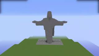 Building cobblestone schematics with baritone JESUS [upl. by Call273]