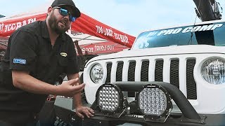 Smittybilt Jeep JL ftrear bumpers  Overland Expo West 2018 [upl. by Naivat]