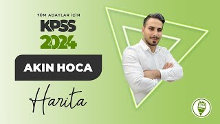 1 HARİTA ÇALIŞMALARI I  AKIN AKIN COĞRAFYA  KPSS 2024 [upl. by Danella278]