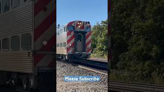 Metra train in Naperville Illinois [upl. by Ignacio]