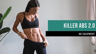 20 Minuti KILLER ABS Circuito intenso per sviluppare un addome forte e definito [upl. by Eednahs]