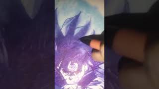 Drawing goku ultra instinct formglow artanime goku penart dragonballfanart shorts youtube [upl. by Nimad]