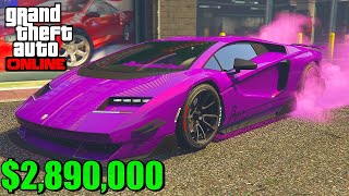 GTA 5 Online The Pegassi Torero XO Customization Paint Job Guide [upl. by Trueman]