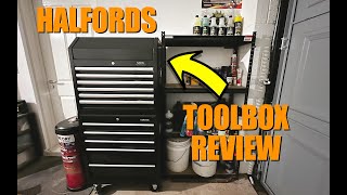 Halfords Toolbox Review [upl. by Ennasor852]