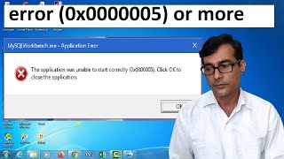 The application was unable to start correctly 0xc0000005 and 0xc00000e5 Windows 7 8  10 [upl. by Atteloiv]