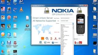 How to Unlock Nokia 1208 Free [upl. by Persson]