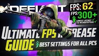 🔧 XDEFIANT Dramatically increase performance  FPS with any setup Best Settings 2024 🖱️🎮✅ [upl. by Sevart]