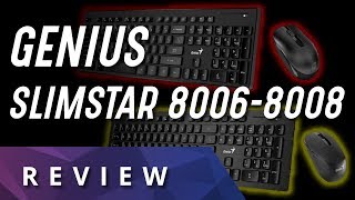 REVIEW Genius SLIMSTAR 8008 y 8006 [upl. by Drusilla]