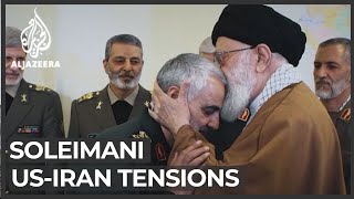 Soleimani assassination USIran tensions rise [upl. by Skcirdnek]