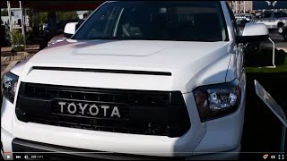 2016 Toyota Tundra TRD Pro Crewmax Walkaround Review [upl. by Allicsirp]