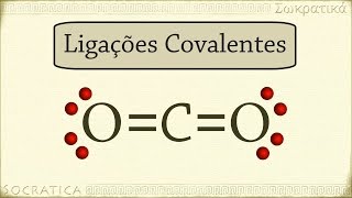 Química Ligações Covalentes Polares e Apolares [upl. by Buderus]