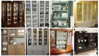 Top 45 crockery unit designing ideasLatest crockery cabinet designs for kitchen Decor home [upl. by Austina944]