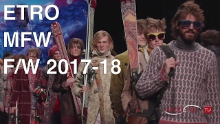 ETRO  FALL WINTER 2017  2018  Backstage  Fashion Show [upl. by Anyl]