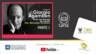 Seminario Giorgio Agamben con Mercedes Ruvituso Parte I [upl. by Utica]