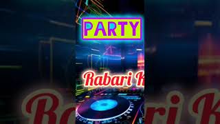 Party Shuru Hai  Rabari Krishan Bhongra  Hindi Party Song With Rap shorts rap song [upl. by Arundell]