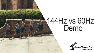 Coolenjoy 144Hz vs 60Hz Demo [upl. by Rakabuba649]