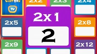 Kids Learn 2 Times Table Song  Multiplication Tables For Children  Children Cartoon TV [upl. by Trina93]