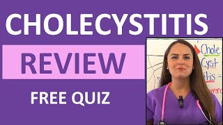 Cholecystitis Nursing NCLEX Pathophysiology Symptoms TTube amp Cholecystostomy [upl. by Ran]