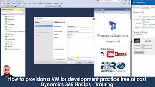 How to provision a free VM for Dynamics 365 Finance and Operations development practice [upl. by Zobkiw446]