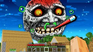 How SCARY LUNAR MOON got SICK in Minecraft  Moon Life Challenge [upl. by Enerol]