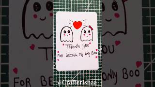 Cute Diy Card Idea 💡 diy craft cardcraftideas shorts CrafterIshaa [upl. by Cozmo]